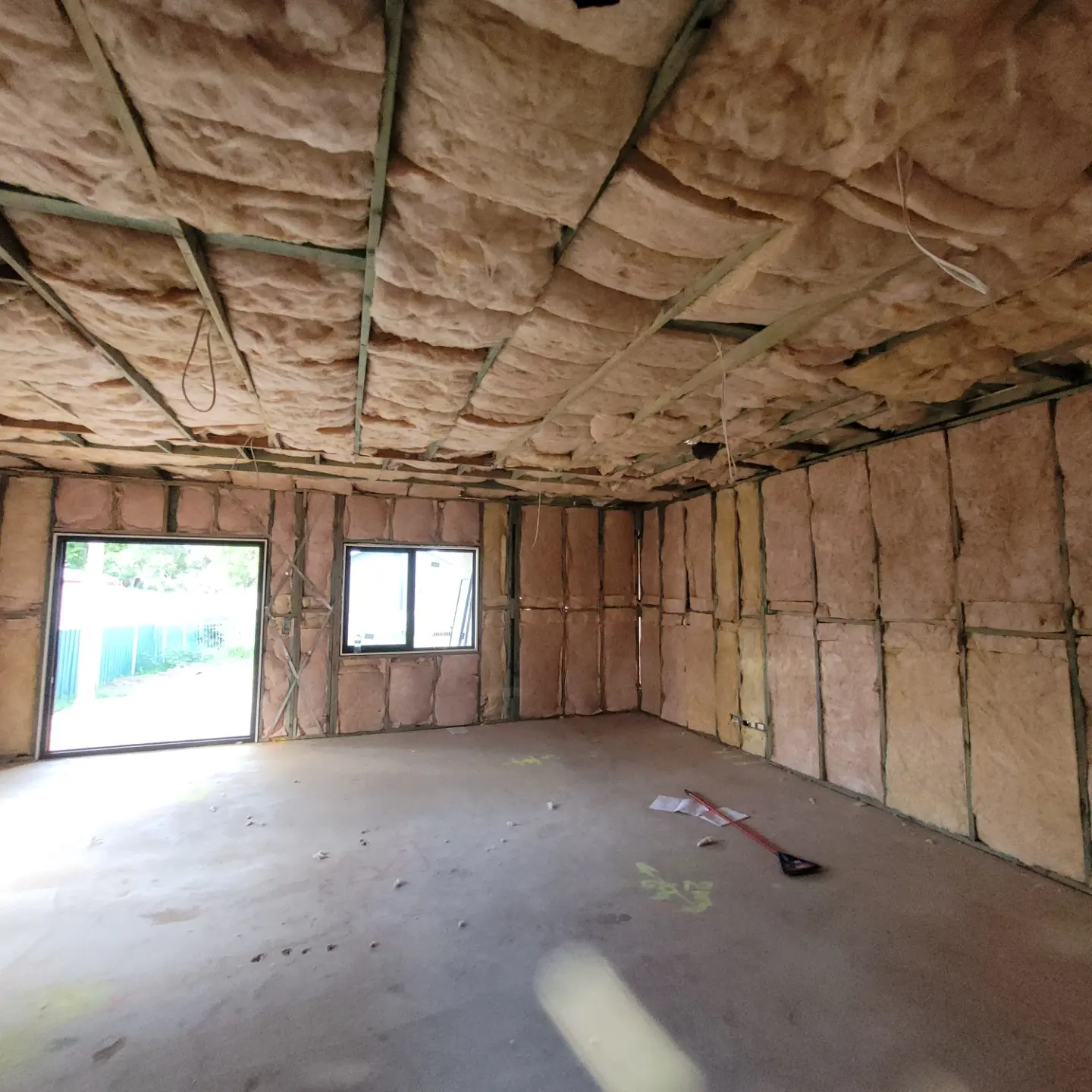 Complete room insulation