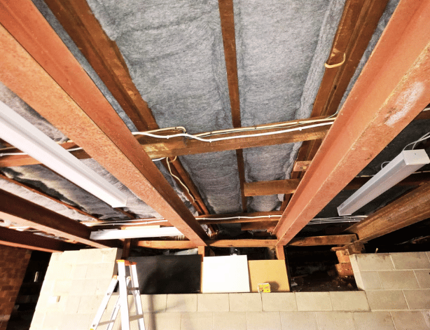 Wall insulation project at Uptown Residence, Sydney